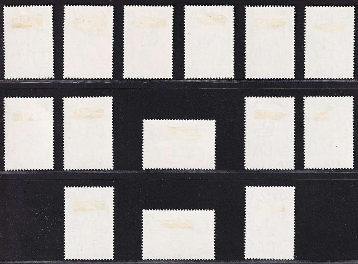 1961 Bechuanaland QEII Full MM(*) Set of 14  @ CV  (R2,535)