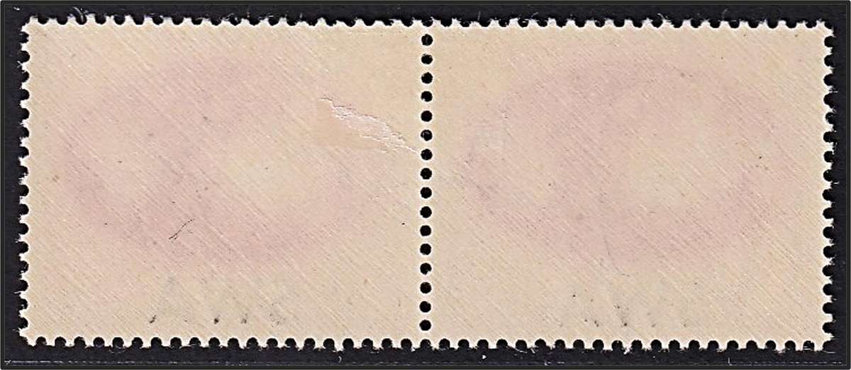 1945 SWA 1d Victory MM(*) Listed "Barbed Wire" Flaw CC.159a