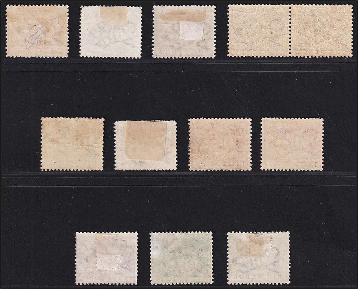 1881 Natal Telegraph Stamps, Mint(*) & Used, including the  1/-  and  2/6  @ High CV Lot!