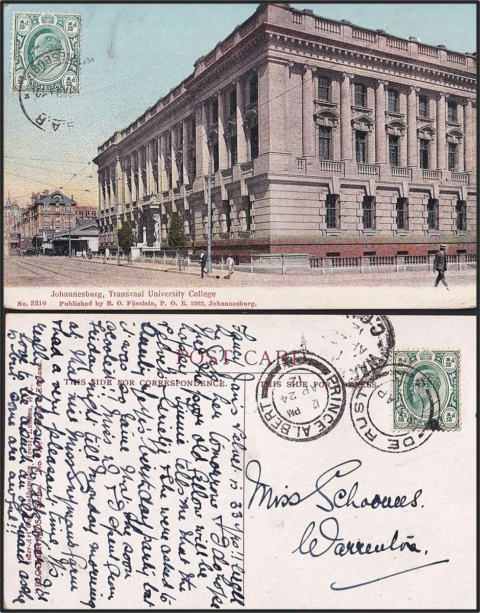 15 x Transvaal KEVII Post Cards 1900/12 - Rhodes, Knights, De Rust & Other Scarce PMs!