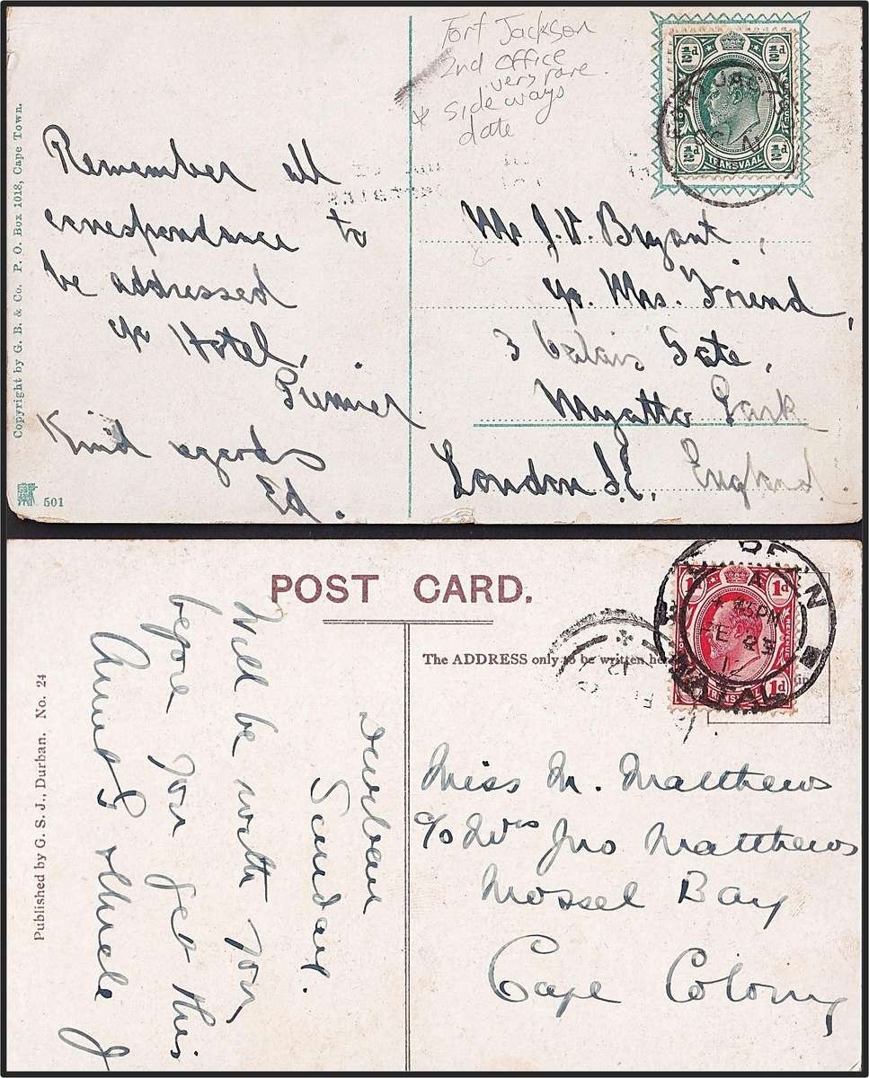 15 x Transvaal KEVII Post Cards 1900/12 - Rhodes, Knights, De Rust & Other Scarce PMs!