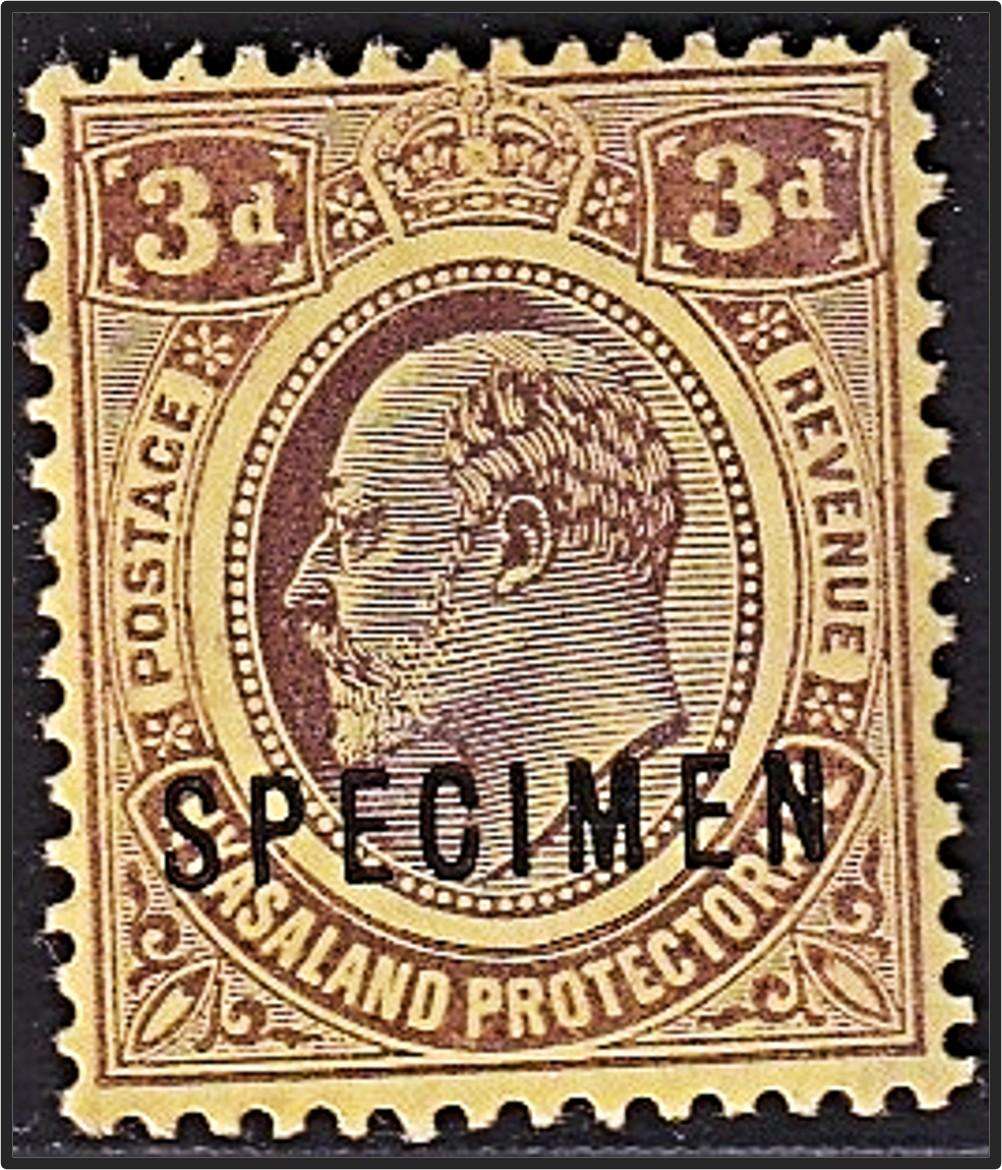 1908 Nyasaland KEVII SG.75 MM(*) - Overprinted SPECIMEN