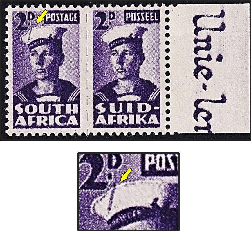 1943 Union 2d Sailor  UMM(**) Listed UHB Var - Tassle on Cap