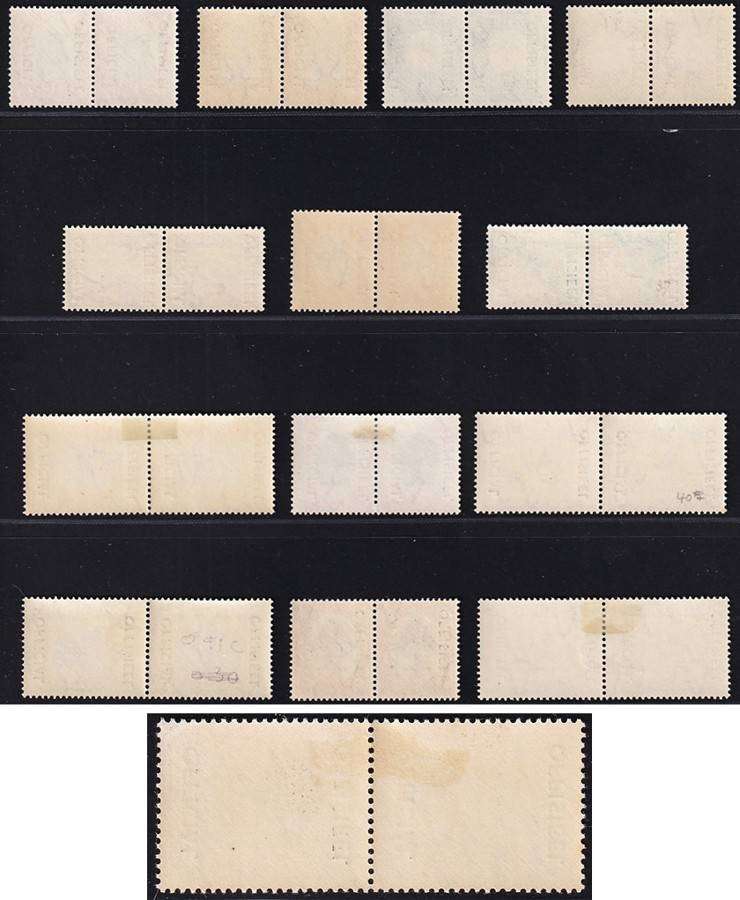 1950/4 Union Official MM/UMM(Mostly UMM) Set & Most Listed Varieties @ CV  R7,080
