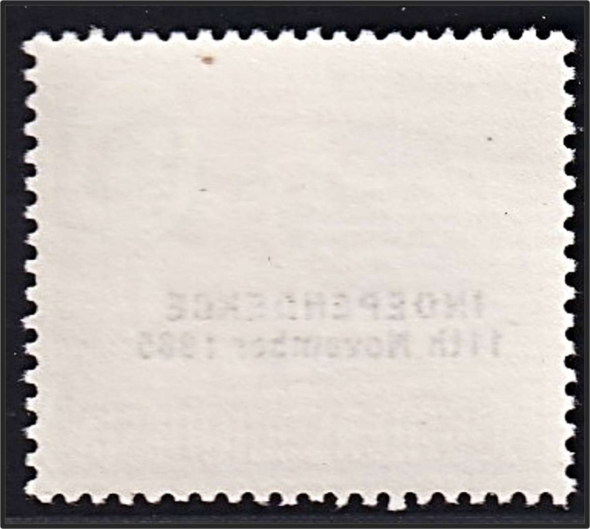 1965 Rhodesia 1/- UMM(**) Variety - Black Marks on "A" of POSTAGE