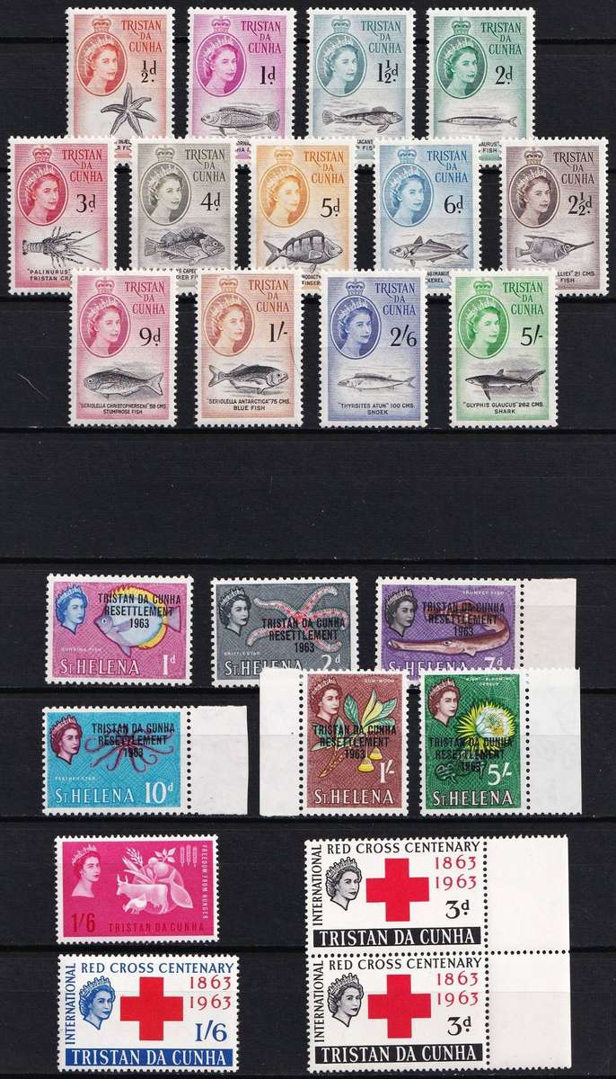 Tristan Da Cuhna UMM/MM Part Sets & Issues, Blocks & Minisheets - High Value Lot!