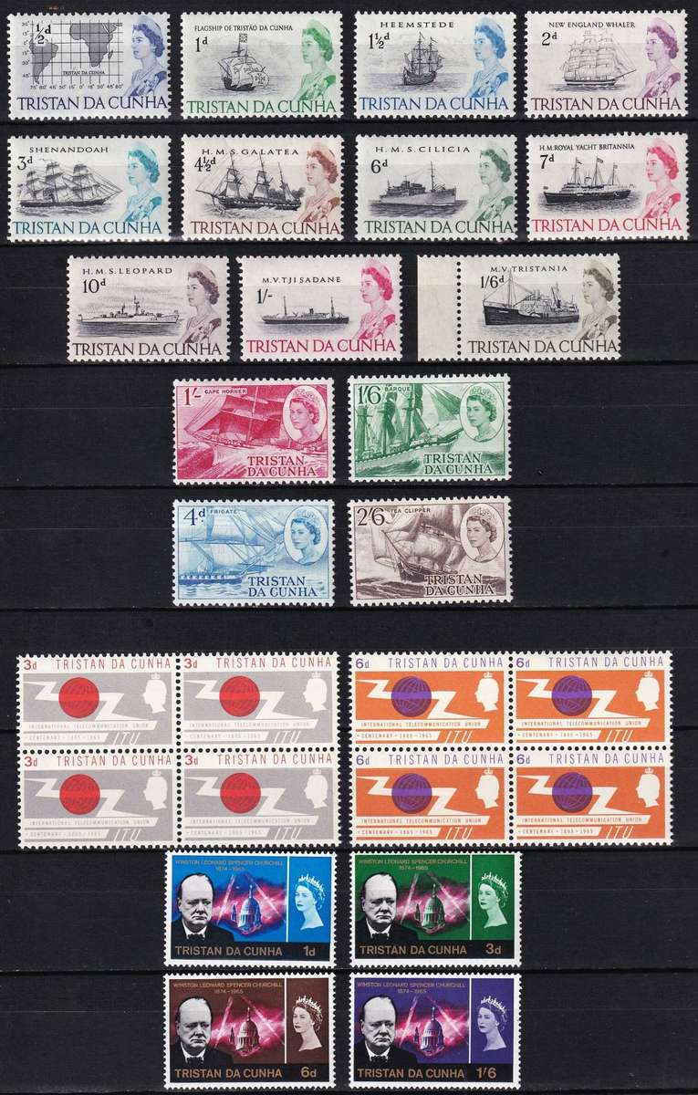 Tristan Da Cuhna UMM/MM Part Sets & Issues, Blocks & Minisheets - High Value Lot!