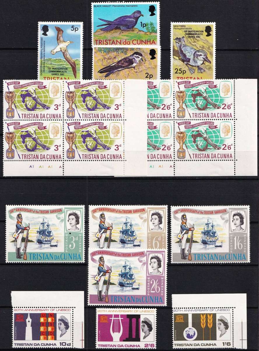 Tristan Da Cuhna UMM/MM Part Sets & Issues, Blocks & Minisheets - High Value Lot!