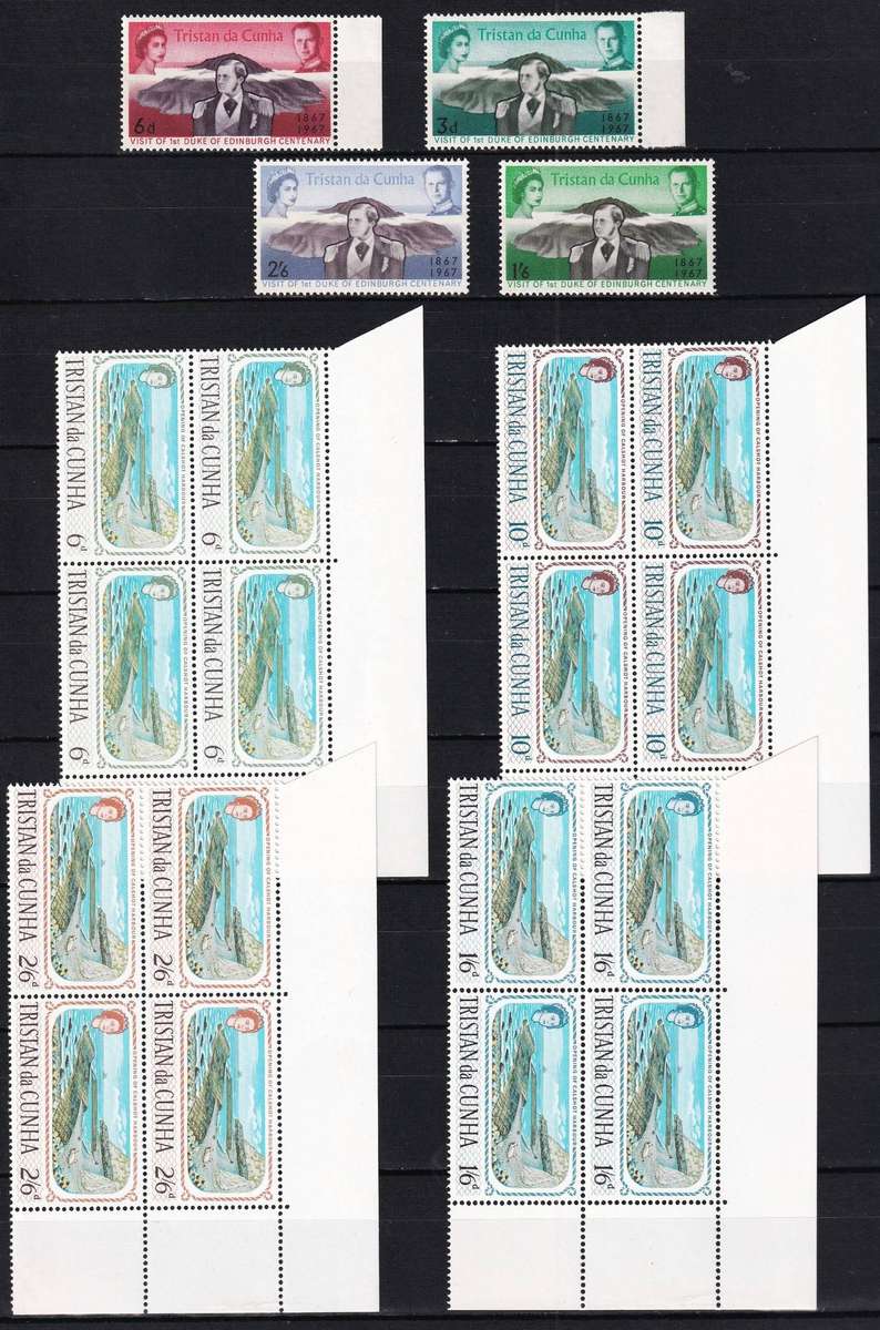 Tristan Da Cuhna UMM/MM Part Sets & Issues, Blocks & Minisheets - High Value Lot!