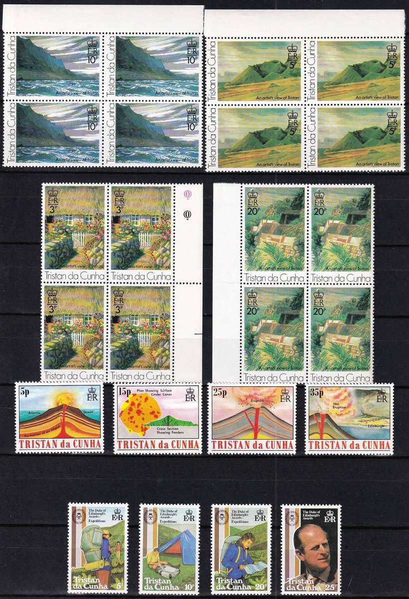 Tristan Da Cuhna UMM/MM Part Sets & Issues, Blocks & Minisheets - High Value Lot!