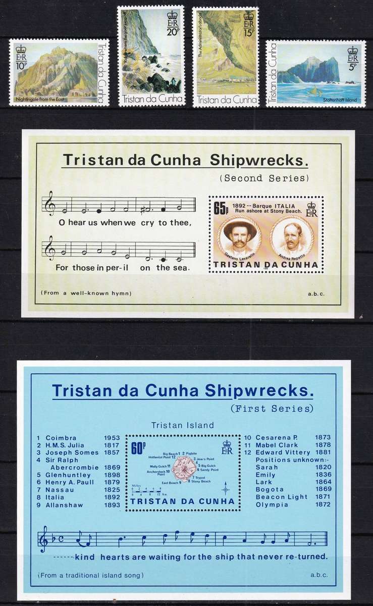 Tristan Da Cuhna UMM/MM Part Sets & Issues, Blocks & Minisheets - High Value Lot!