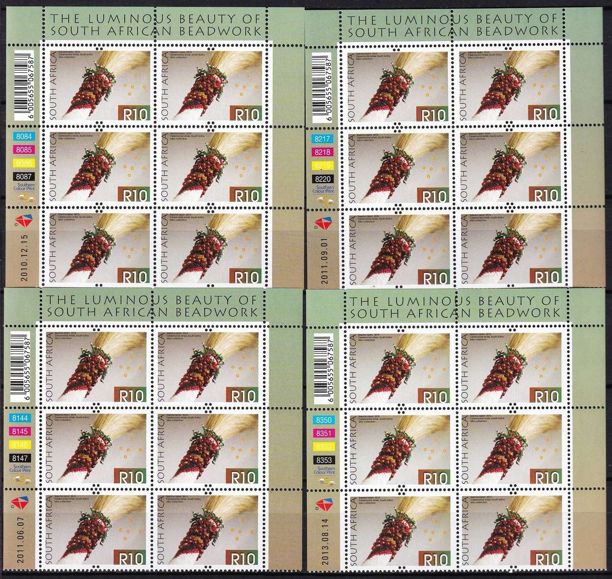 2010 RSA R10-Value UMM(**) Controls, All Different Issues  @ CV  R980