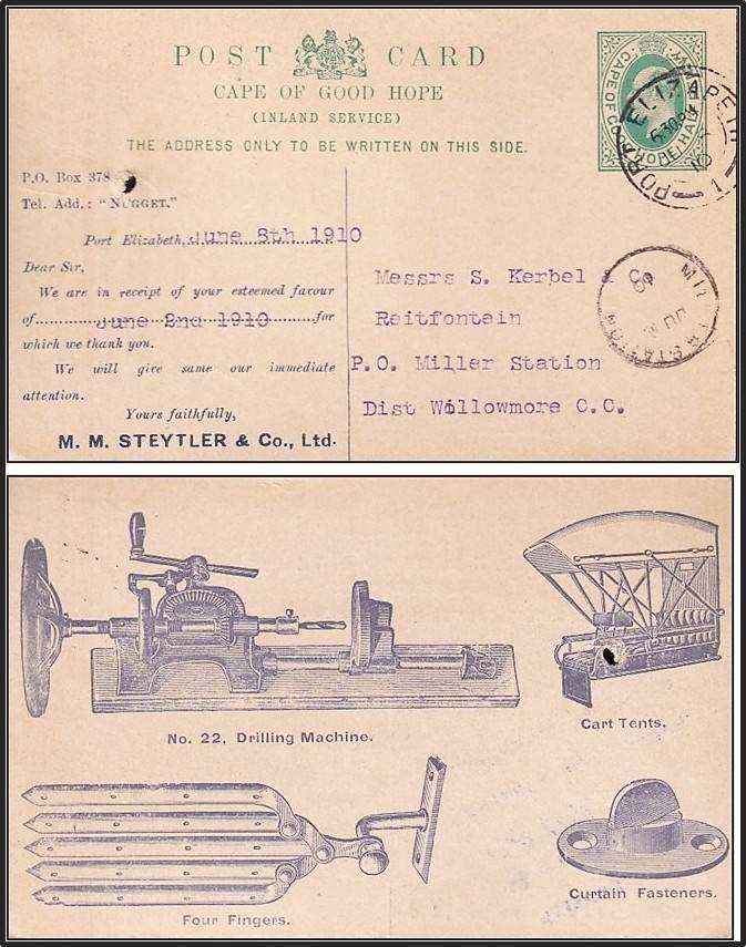 9 x CoGH PCs - Miller Station SCC, Hermon, Stutterheim, Willowmore etc