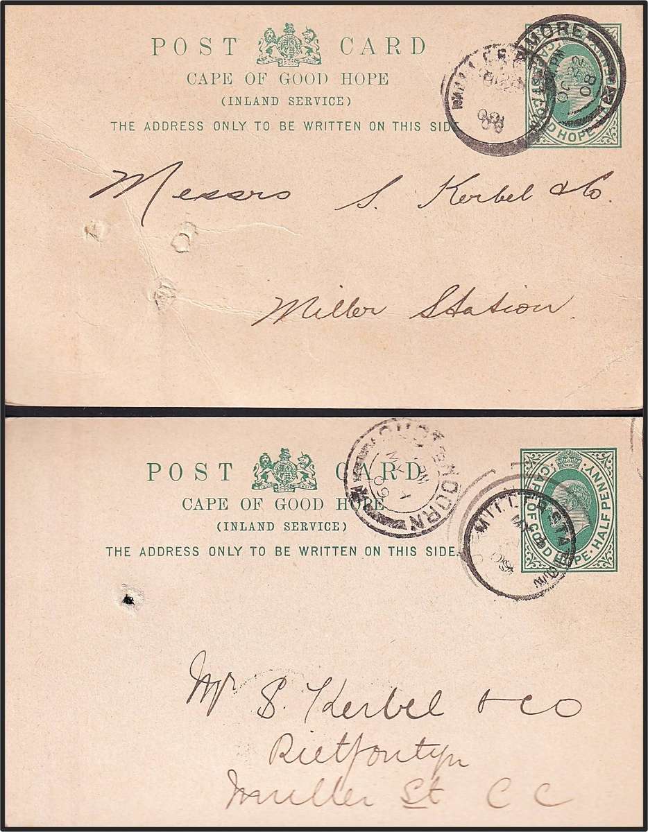 9 x CoGH PCs - Miller Station SCC, Hermon, Stutterheim, Willowmore etc