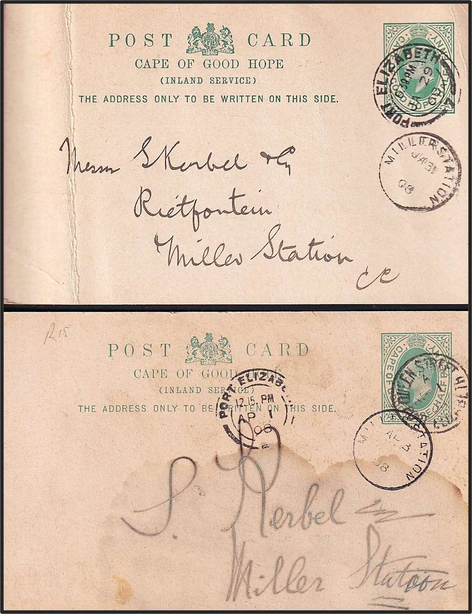 9 x CoGH PCs - Miller Station SCC, Hermon, Stutterheim, Willowmore etc