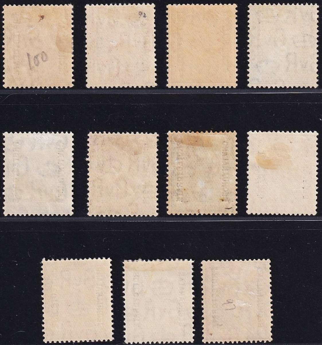 1925 Bechuanaland KGV CC.86-93 MM(*) & Shades  @ CV  R3,615