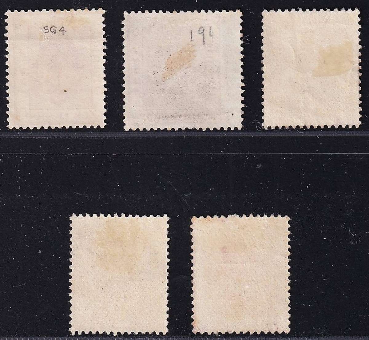 1868 OFS CC.1-5 MM(*) Set of 5  @ CV  R5,100