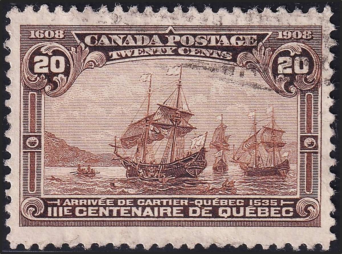 1908 Canada 20c SG.195 Used Single  @ High CV  R2,800+