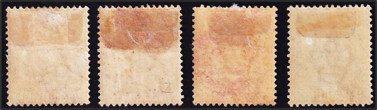 1884/91 Gold Coast Queen Victoria SG.11-19 Selection MM(*)  @ CV  R1,750+