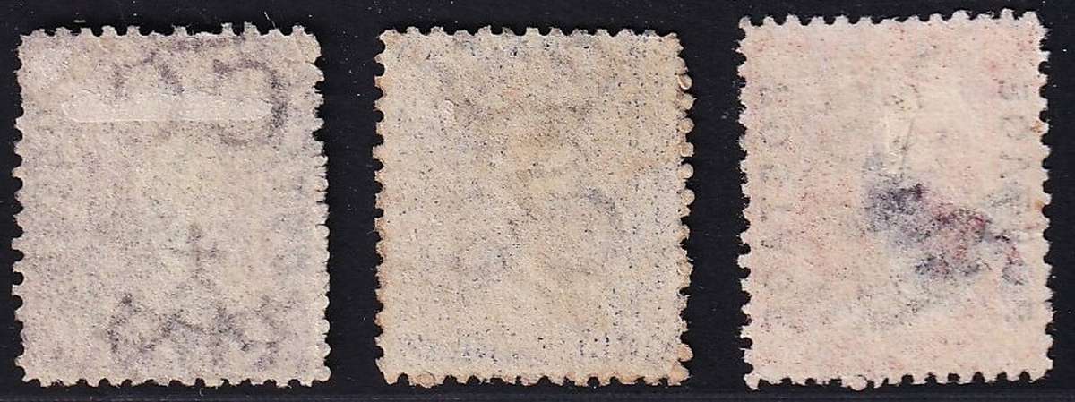 1870/3 Natal Queen Victoria Overprinted Used Set of 3  @ CV  R1,900