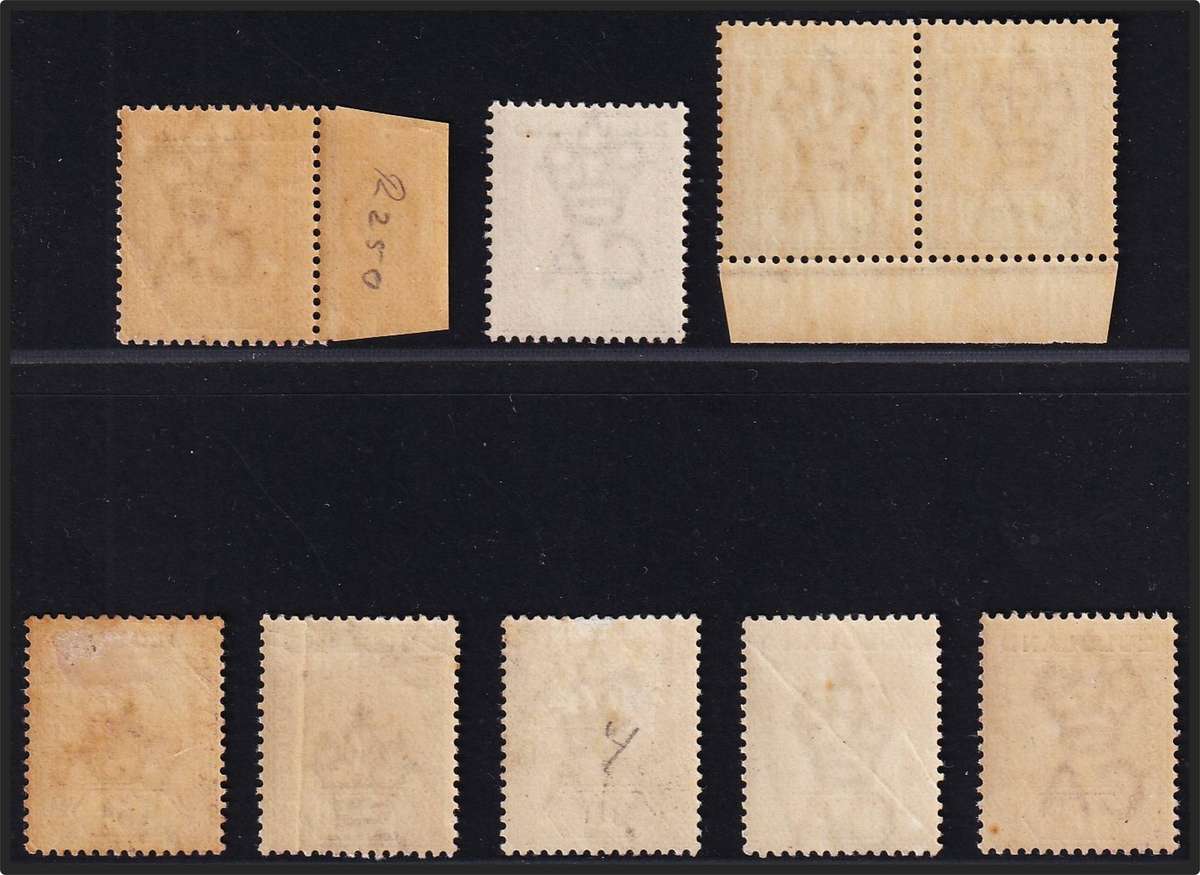 1894/6 Zululand UMM(½d,3d & 1/-),  Rest MM(*) @ CV  R3,595