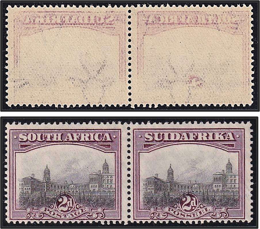 1927 Union 2d London Printing UMM(**) CC.33 - Transfer of Frame to Gummed Side - RARE!