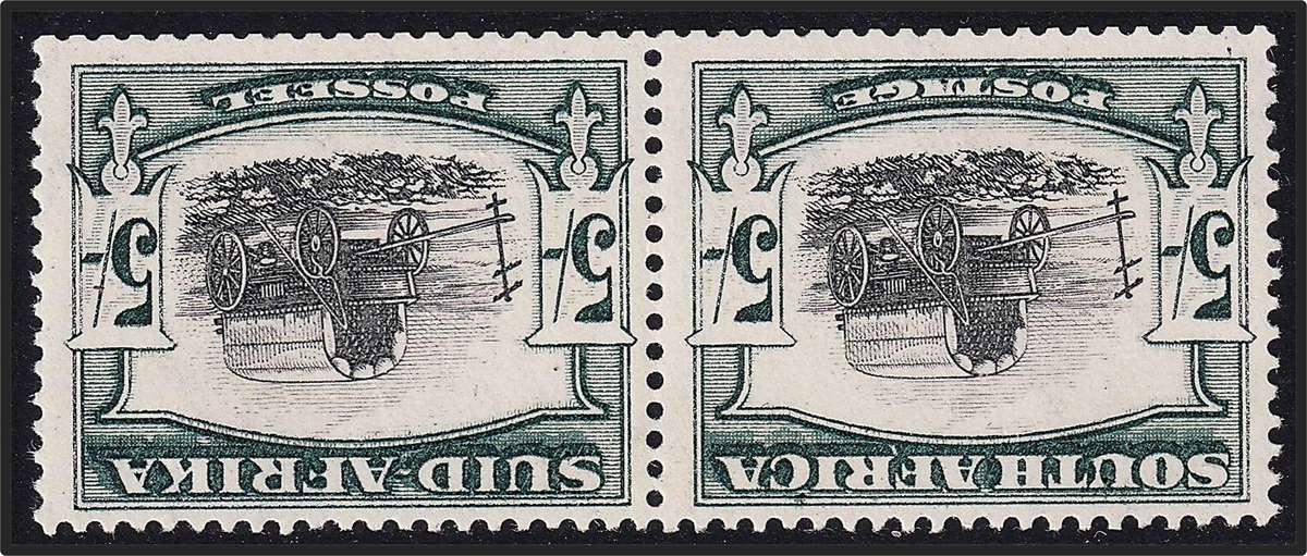 1933 Union 5/- MM(*) CC.62b Inverted Watermark  @ CV  R1,700