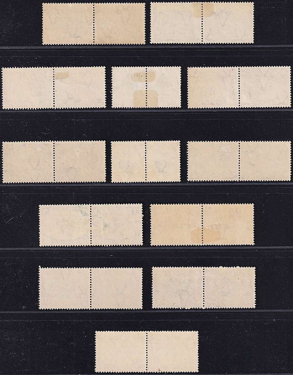 1930/45 Union ROTO MM(*) Set & Listed Shades/Varieties/Wmk (CC.42/50b) @ CV  R7,875