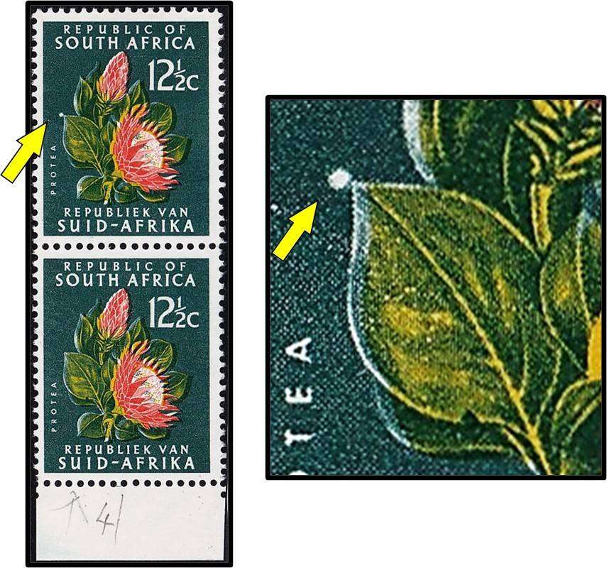 1965 RSA 12½c UMM(**) Variety - White "Bud" on Leaf
