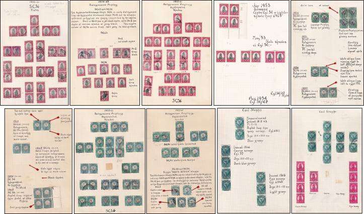 Union ½d & 1d Pictorials Study lot on Pages