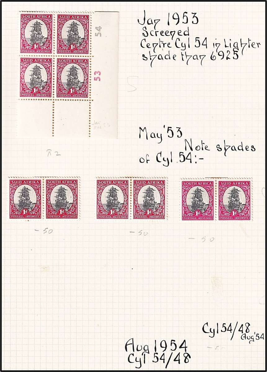 Union ½d & 1d Pictorials Study lot on Pages