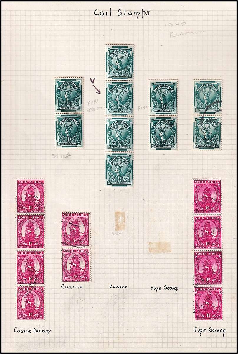 Union ½d & 1d Pictorials Study lot on Pages