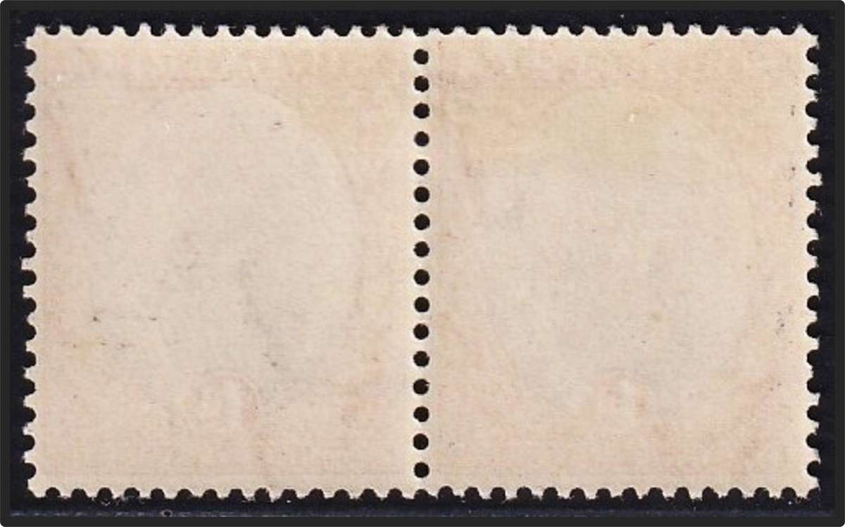 1927 Union 1d MM(**) CC.30P Variety - Broken "Castle"/White Smudges - RARE