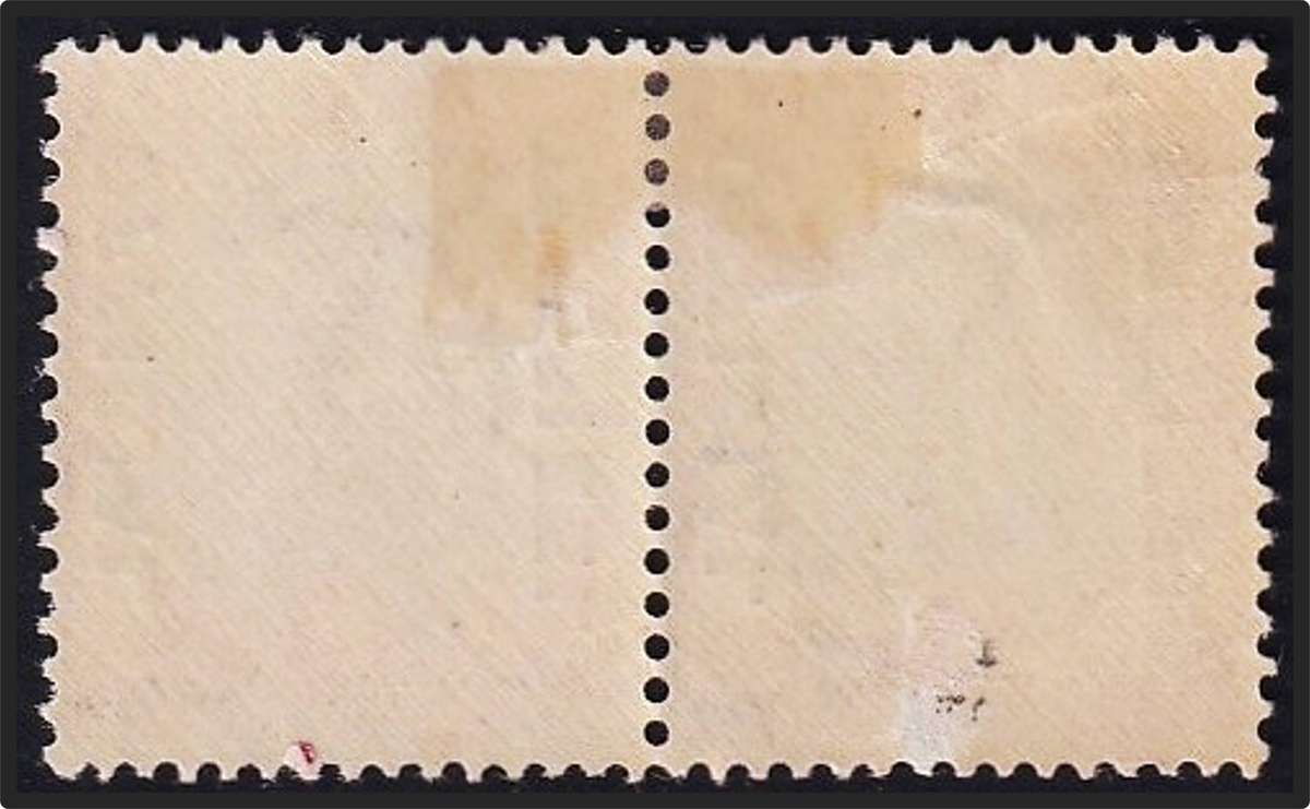 1930 Union 1d MM(*) Official Variety - Line in the Sun & Joined Yardarms - Rare Combo