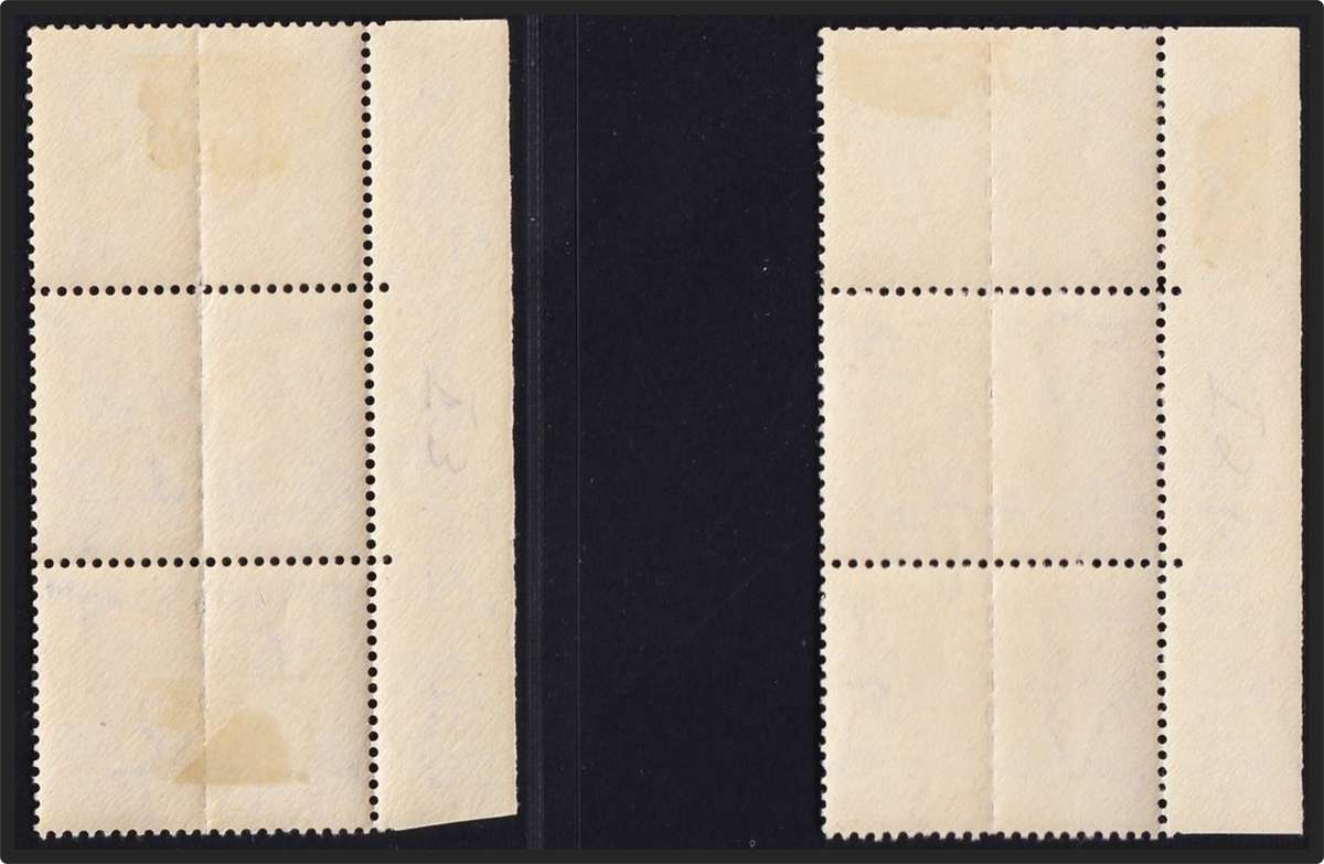 1942 Union 2d UMM/MM 2 x Different Shades, Both with UHB Var.1 - "Star" Flaw