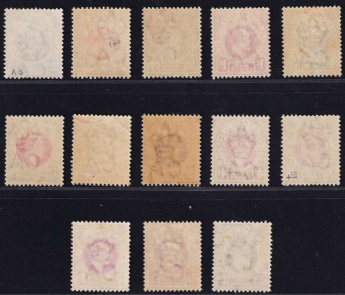 1902/3 Natal KEVII CC.109/121 LMM(*) Full Set  @ CV  R6,935