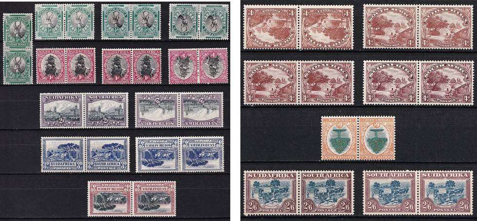 1930 Union MM(*) ROTO Set & Listed Varieties/Shades  @ CV  R3,900+
