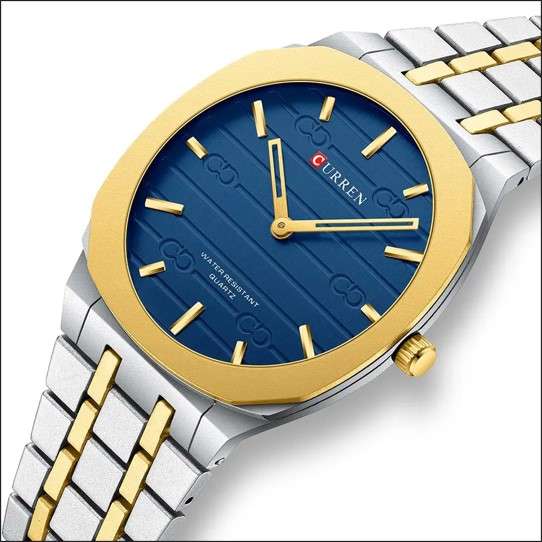 CURREN Ultra Thin Quartz Watch, Japanese Movement