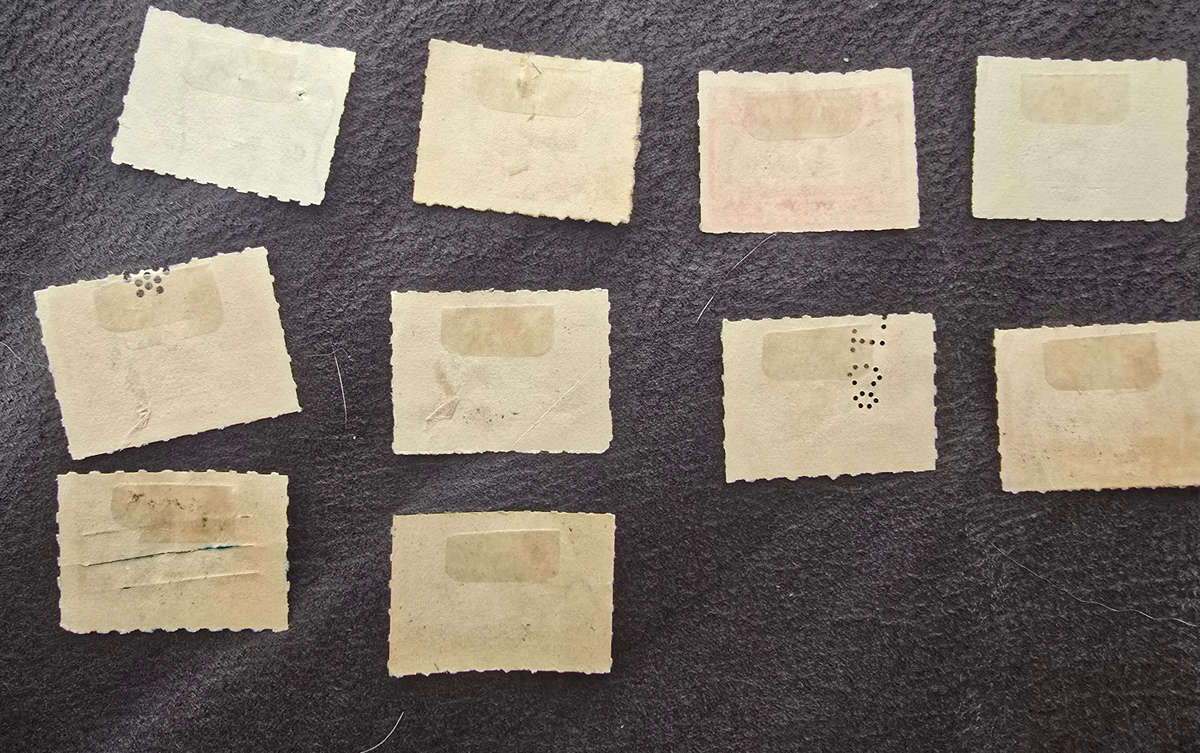 High CV!!! The warship revenue stamps 1898