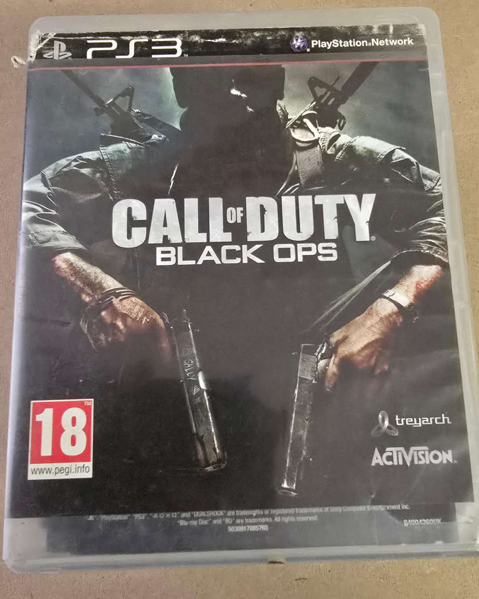PS 3 game: Call of duty: Black ops