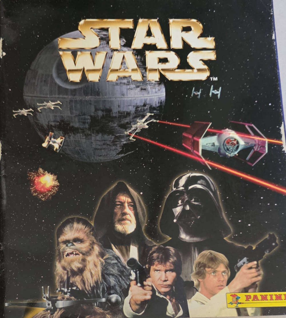 Star wars lucky packet Lego, comic and empty sticker book