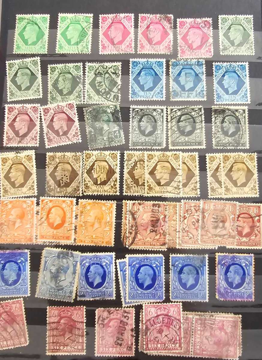 Great Britain stamp album