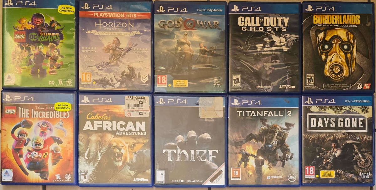 PS4 console, games and controllers PLS READ