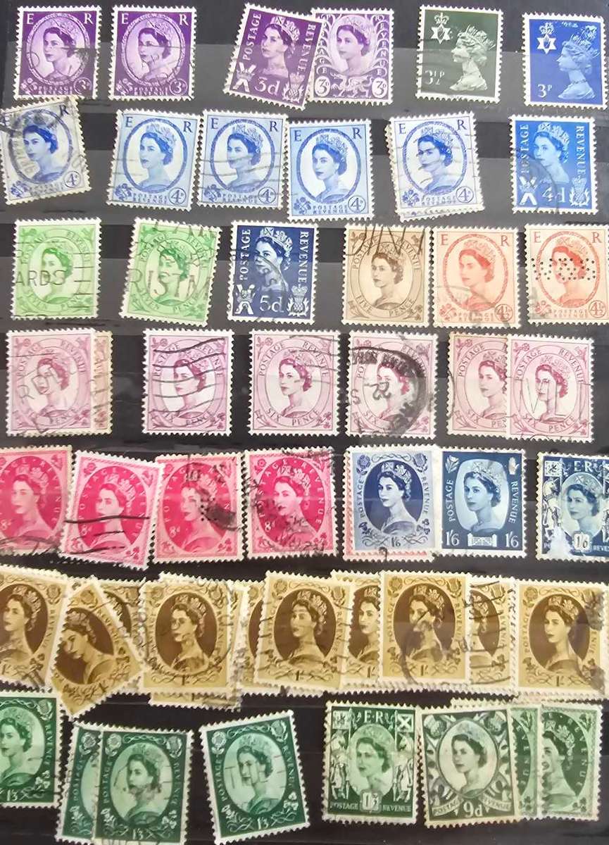 Great Britain stamp album