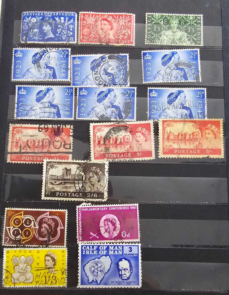 Great Britain stamp album