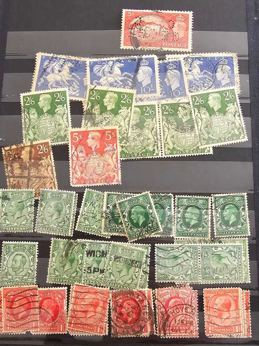 Great Britain stamp album