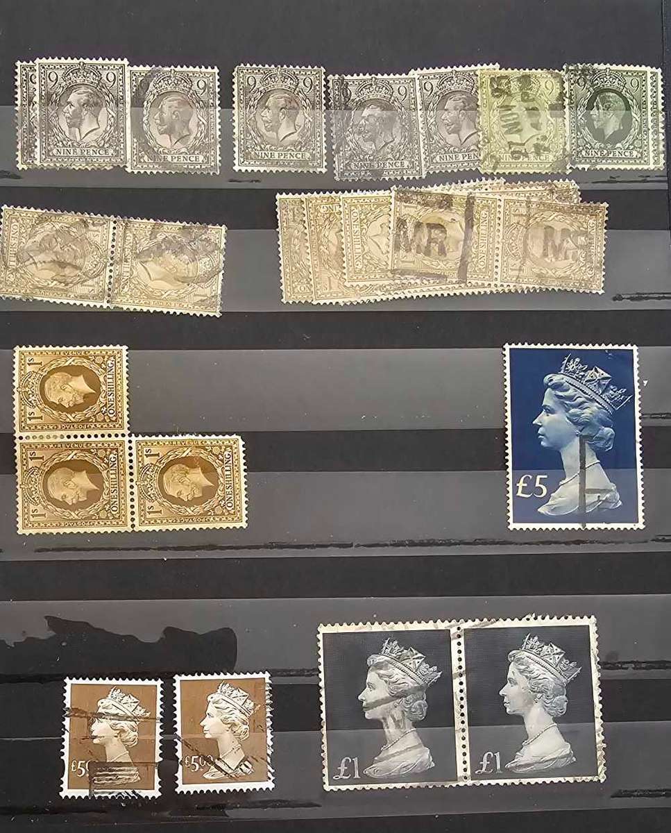 Great Britain stamp album