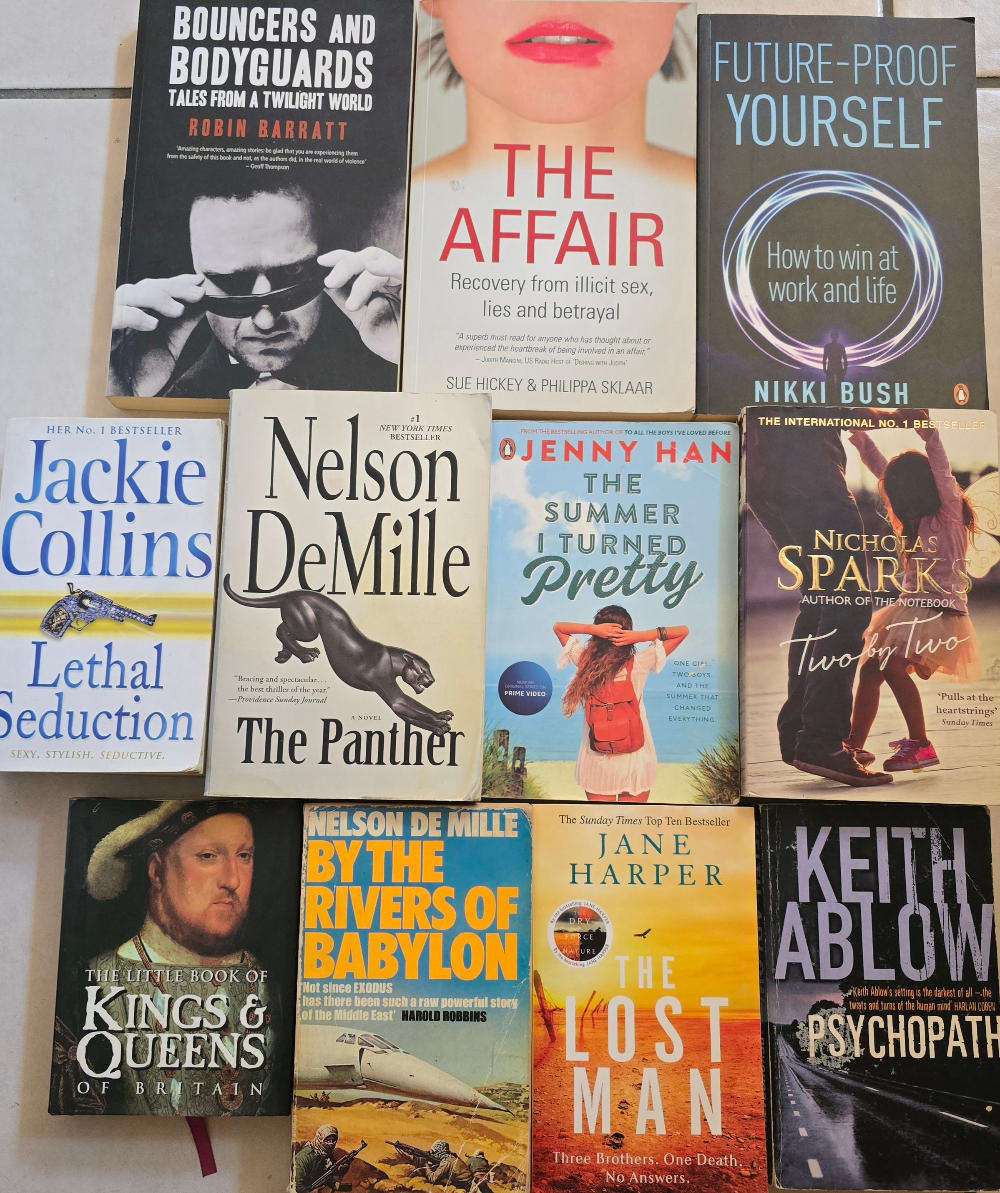 Magnificent July holiday book lot