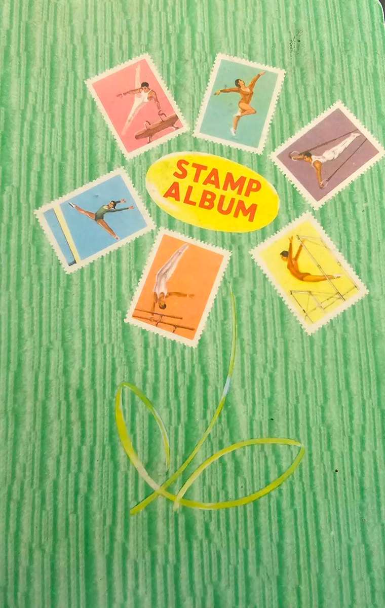 African stamps in abundance with a free album included