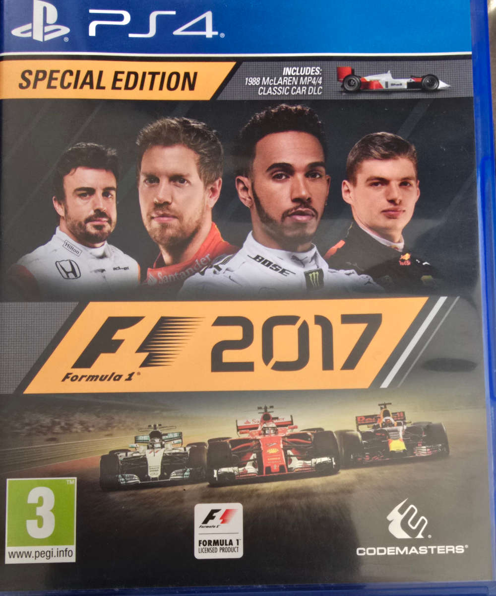 PS4 F1 2017 special edition